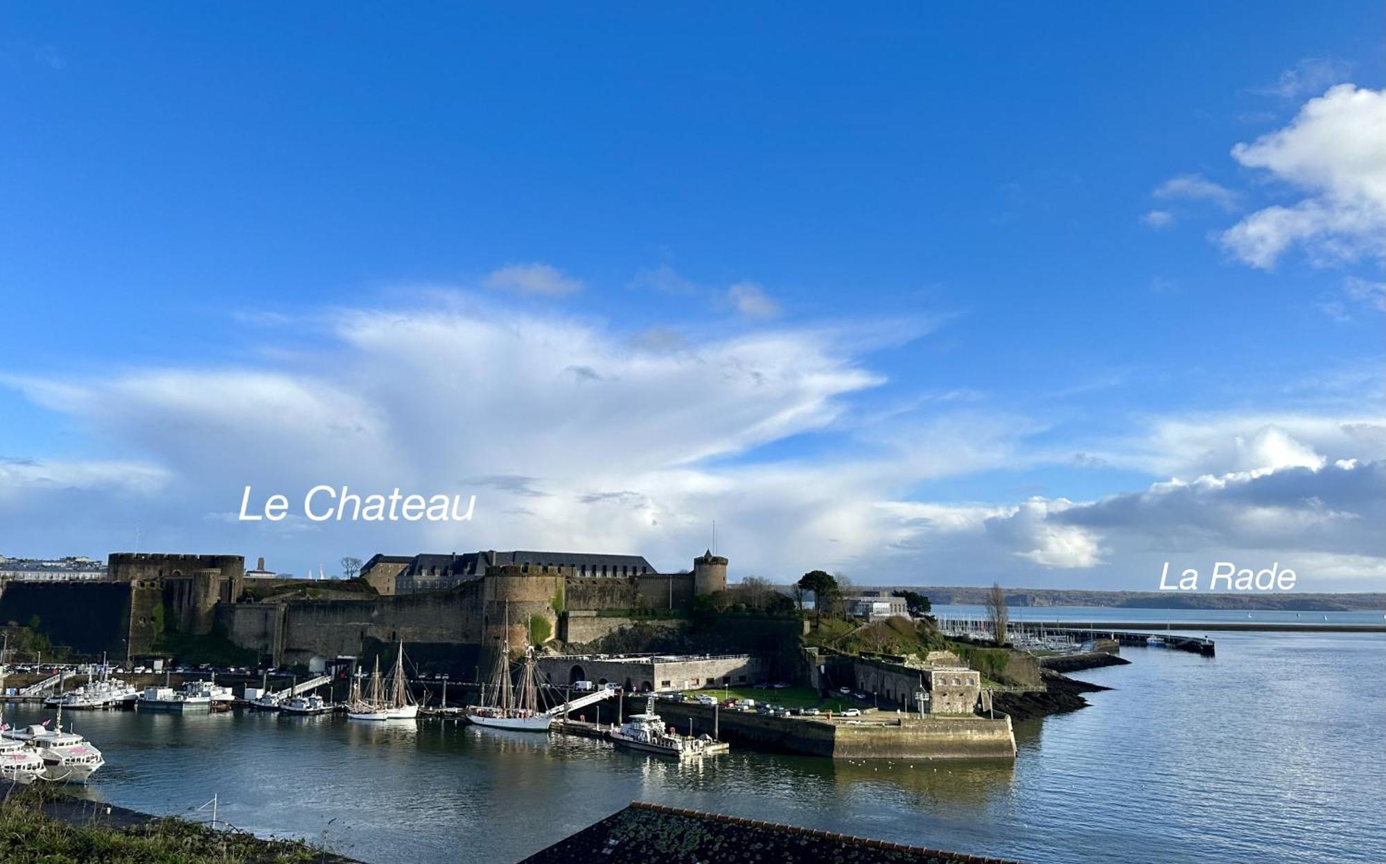 *L'Armorique* Ravissant Appartement Cosy Brest Esterno foto